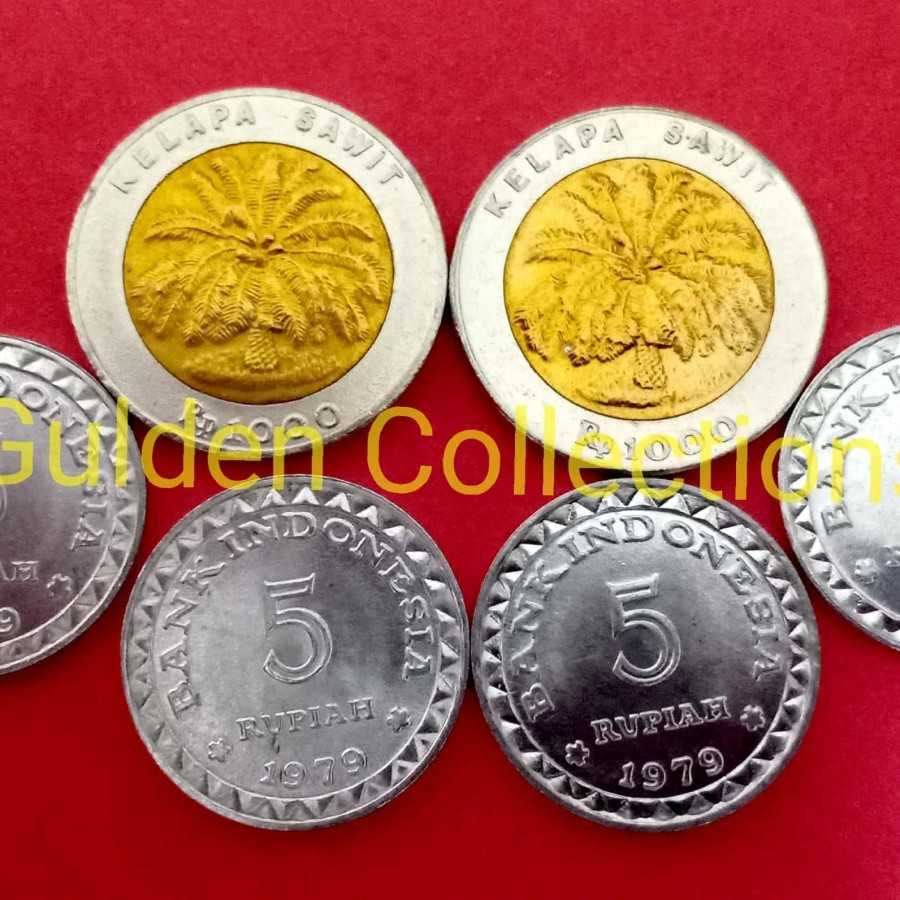 Paket mahar 2020 rupiah koin uang kuno mahar pernikahan 1000x2 5x4 kbk