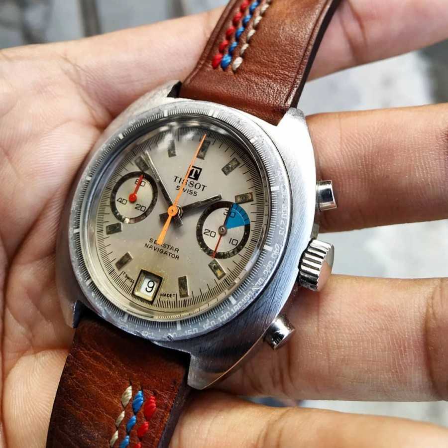 JAM TANGAN TISSOT SEASTAR NAVIGATOR CHRONOGRAPH