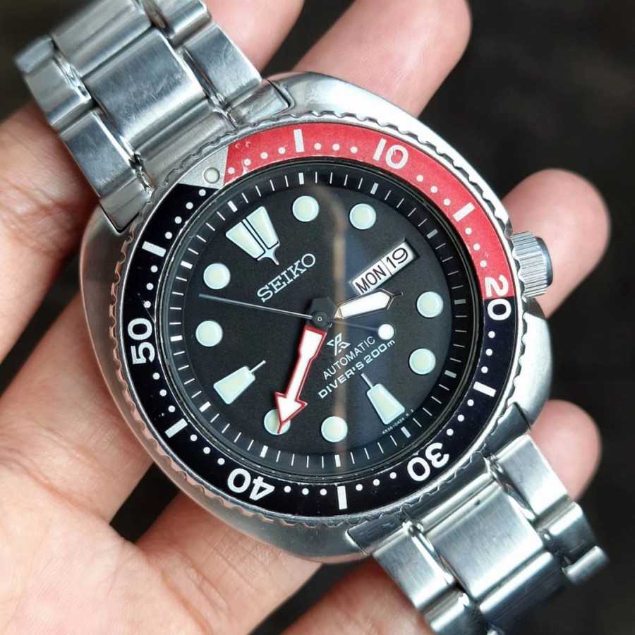 JAM TANGAN SEIKO TURTLE COLA