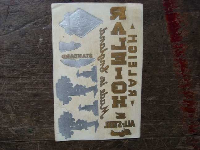 Transfer Merk Raleigh