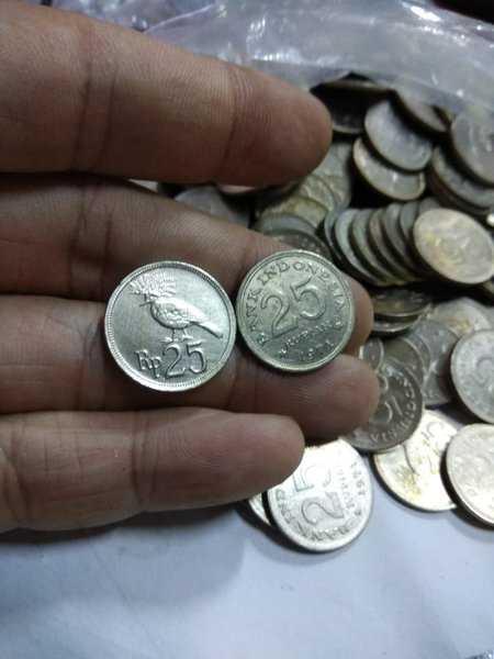 indones5 rupiah Tahun 1971 Sudah Dibersihkan 1 Keping X007