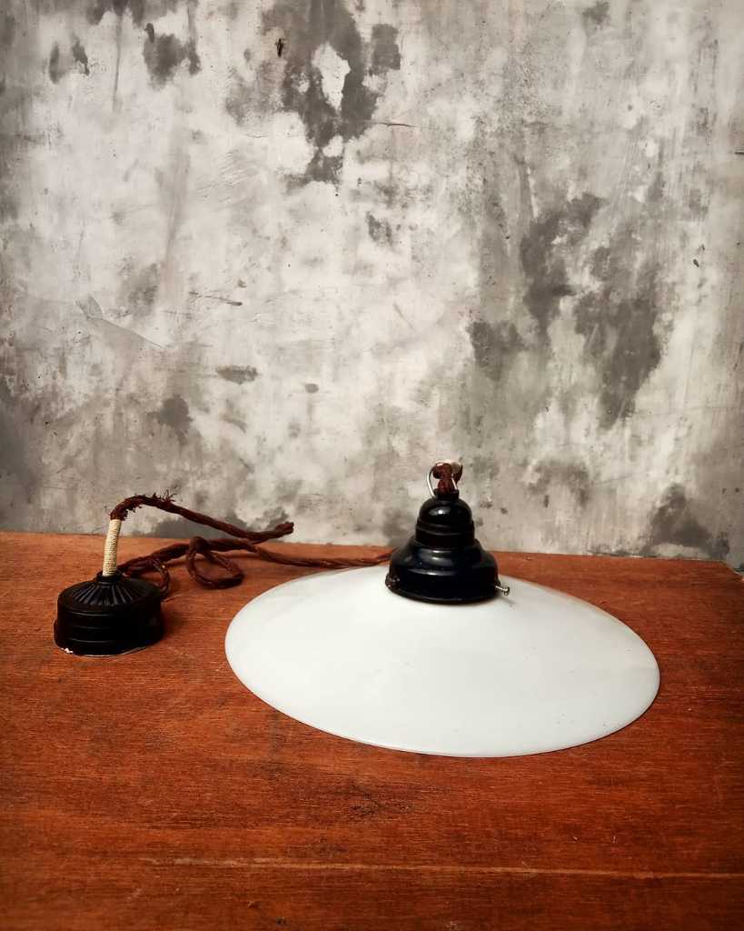 Kap Lampu gantung caping ceper