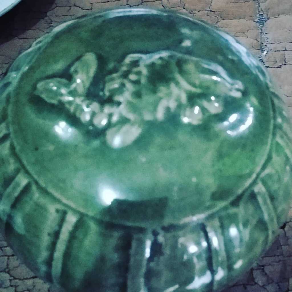Tempat Bedak Keramik Vintage