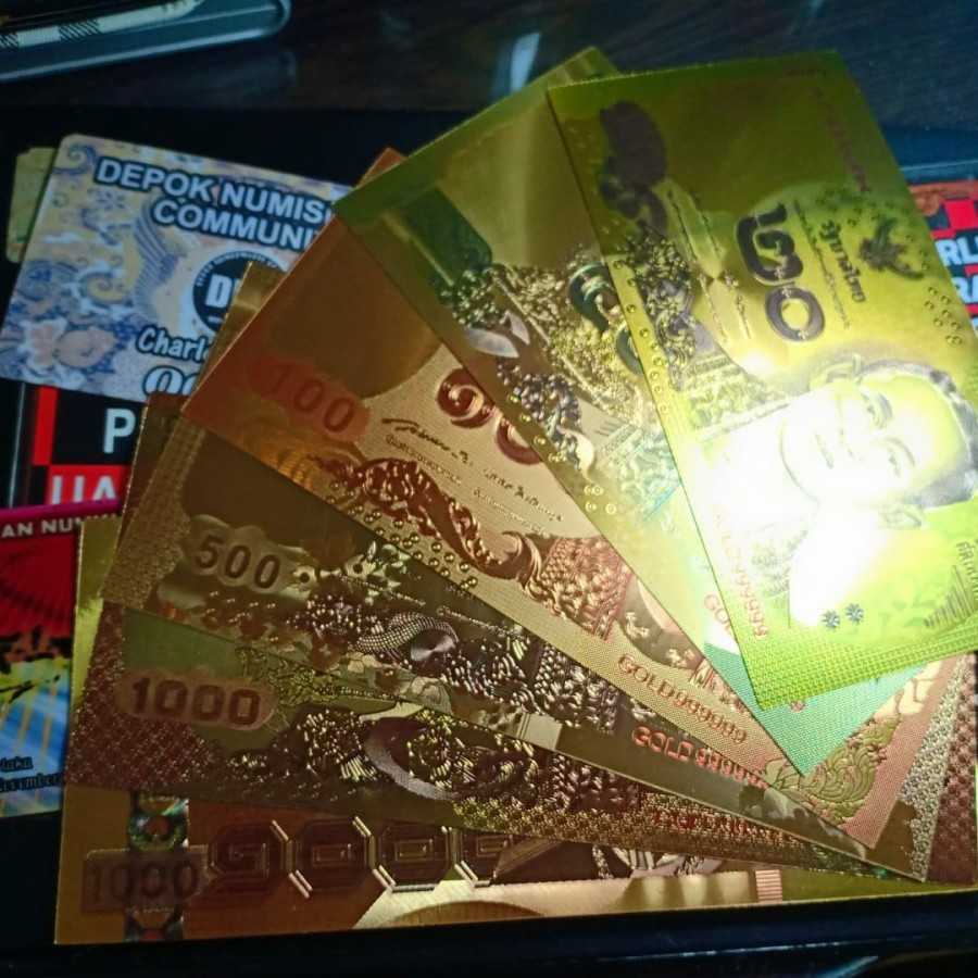 Set Gold Plate Thailand