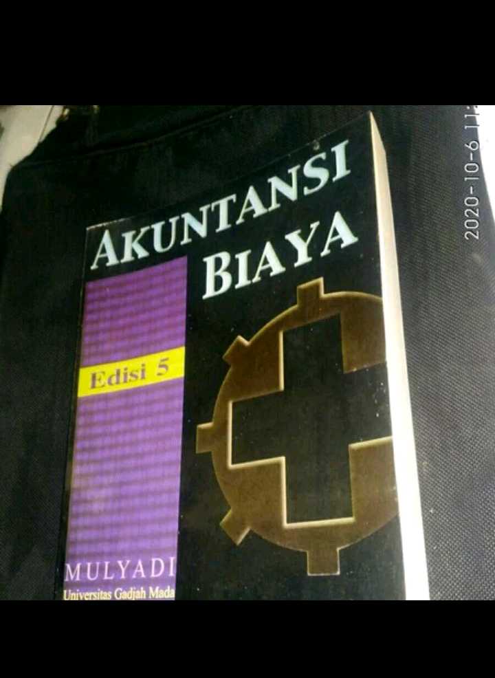 BUKU AKUNTANSI BIAYA - By Mulyadiii Universitasss Gajahgh Madaaa Tahun 1999.