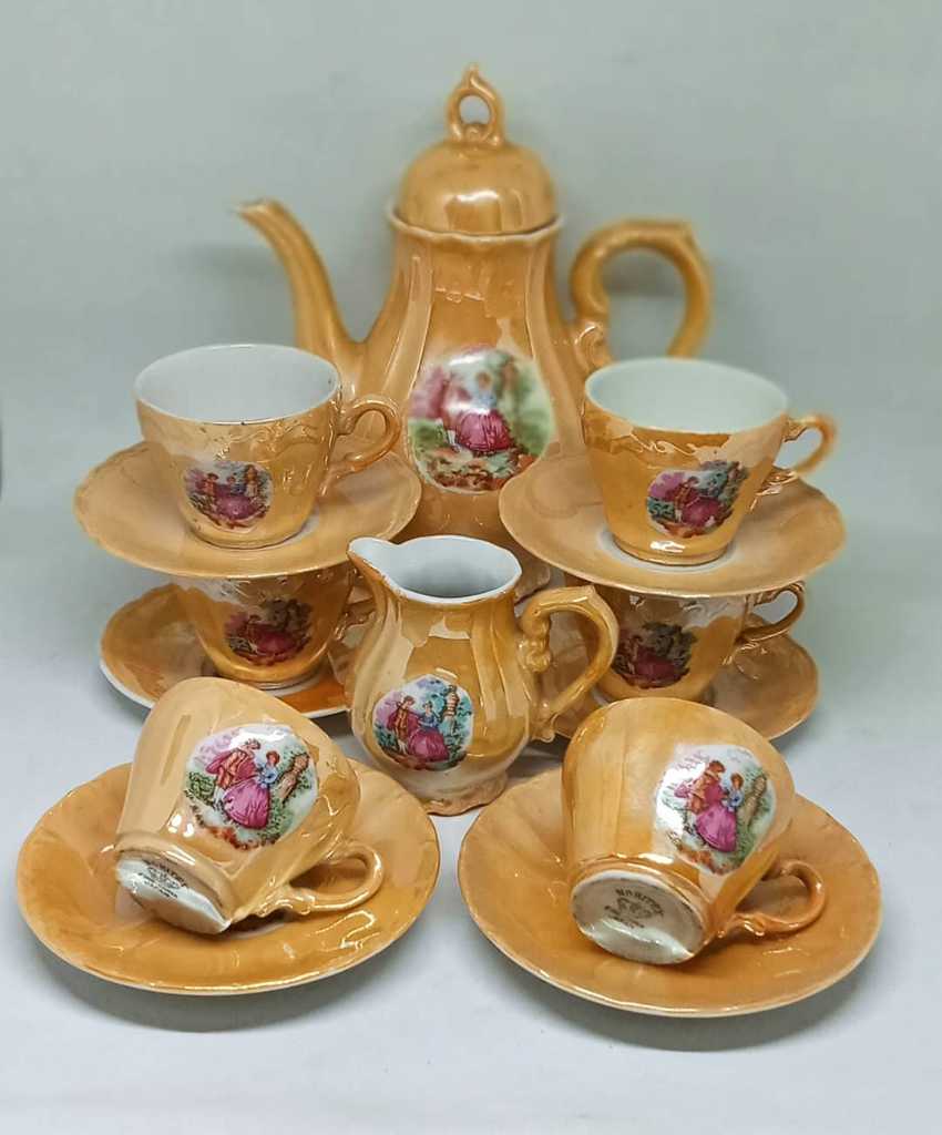 Tea Set Duncing Ducth kecil ( kurang sugar pot )
