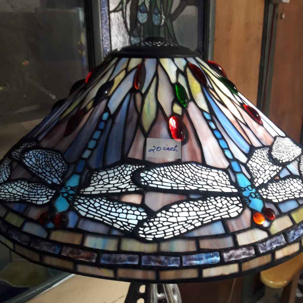Lamp majolica
