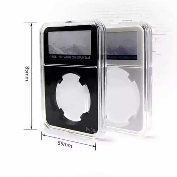 Pelindung koin coin holder slab pccb model ngc 31 mm bijian eceran