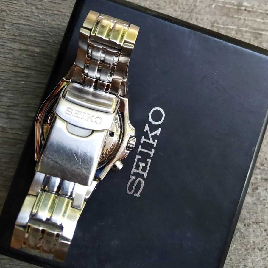 JAM TANGAN SEIKO BIG SPORTS KINETIK 100 M