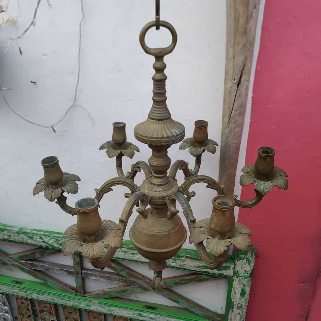 Lampu Gantung Kuningan