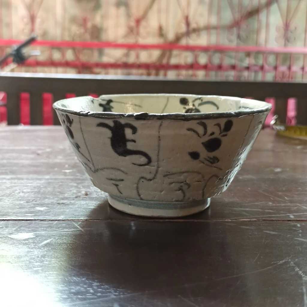 Mangkok Keramik China Vintage