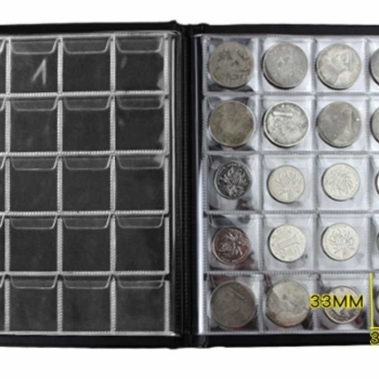 Album koin PCCB medium 175 x 215 mm 200 kantong