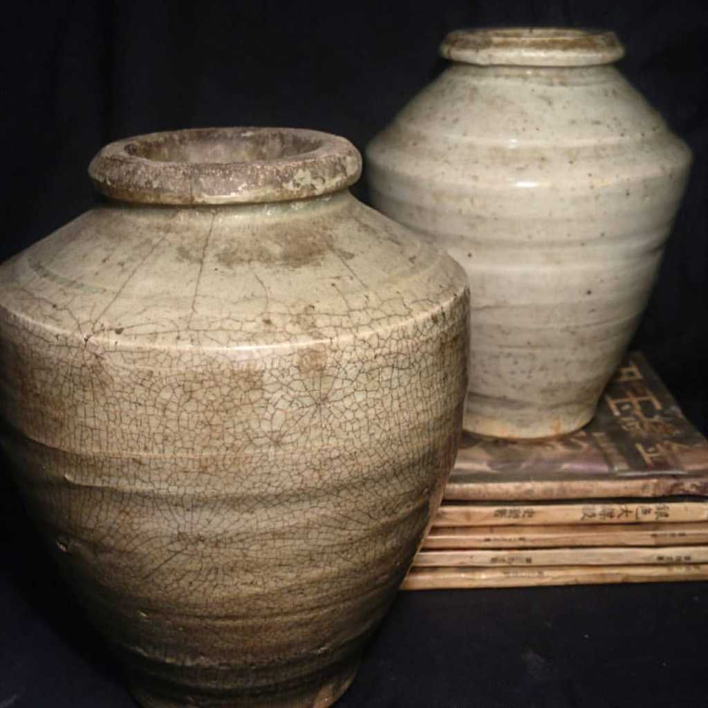 Tempat Garam Keramik Antik