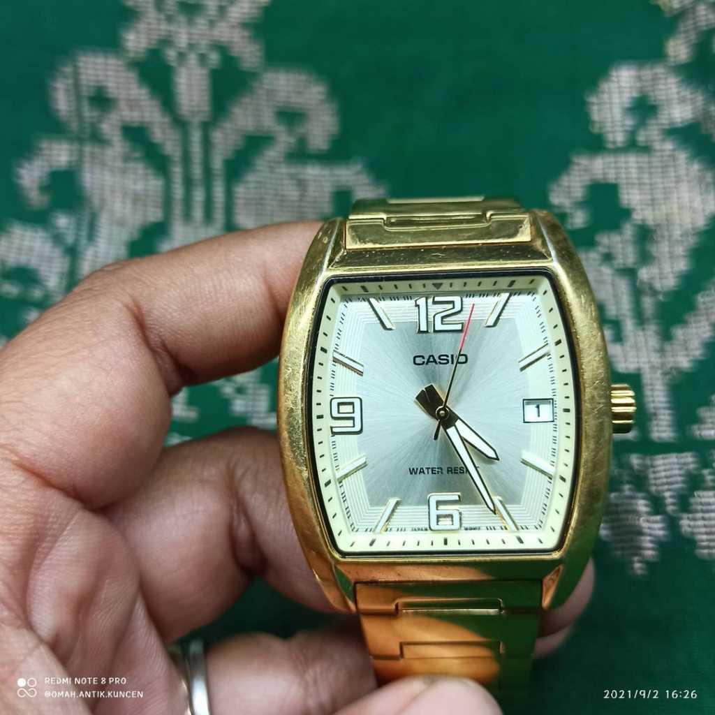 Jam casio Warna gold