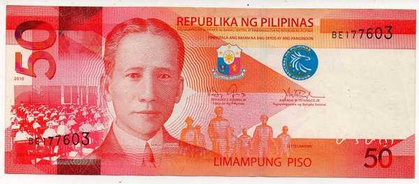 BL 1464 Filiphina Piliphina 50 Piso Tahun 2010 AU Sesuai gambar