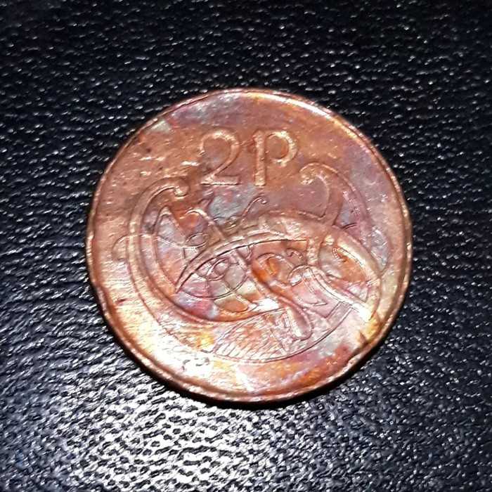 Irlandia ( Ireland Rep. ) - 2 Pence 1996 : Koin / Asing / Kuno