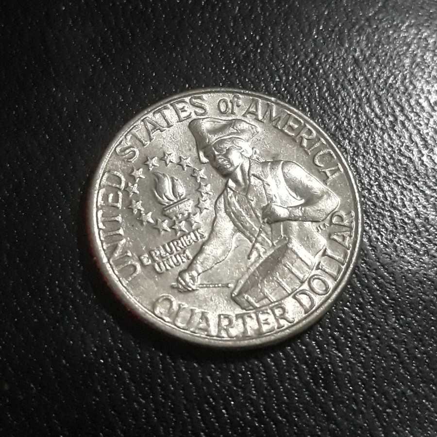 Amerika ( United States ) - 25 Cents 1976 Komemoratif : Koin / Asing