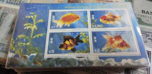 BL 725 Hong Kong 1993 Gold fish stamps Souvenir Sheet Per 1 Lembar Lihat Diskripsi
