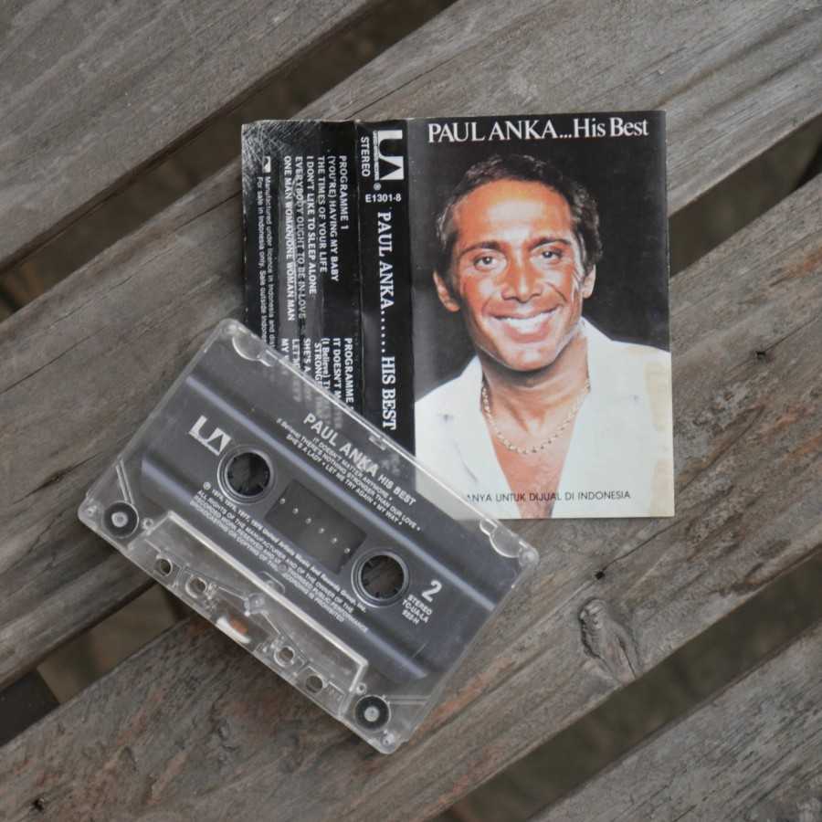 Kaset Pita Paul Anka the best
