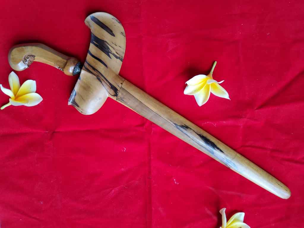Keris Jalak Tilam Sari Kinatah Gajah Singo (K 0010)