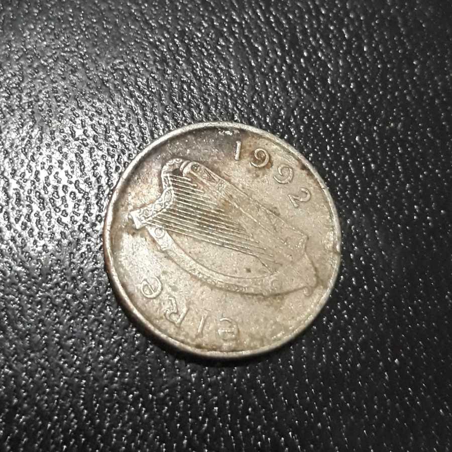 Irlandia ( Ireland Rep. ) - 5 Pence 1992 : Koin / Asing / Kuno