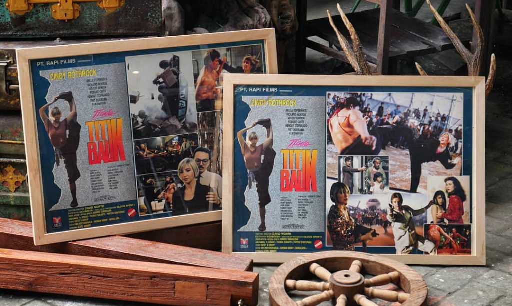 Poster Film Jadul Indonesia Sudah Terbingkai