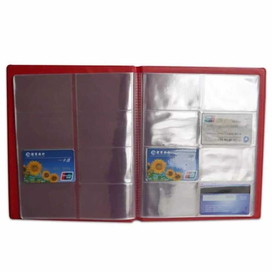 Album kartu telpon nama hotel kredit magnetik transparan 217 x 258 mm