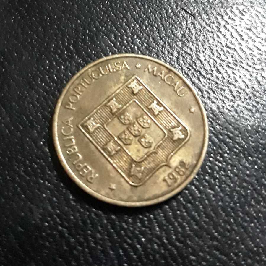 Makau ( Macau ) - 10 Avos 1982 : Koin / Asing / Kuno