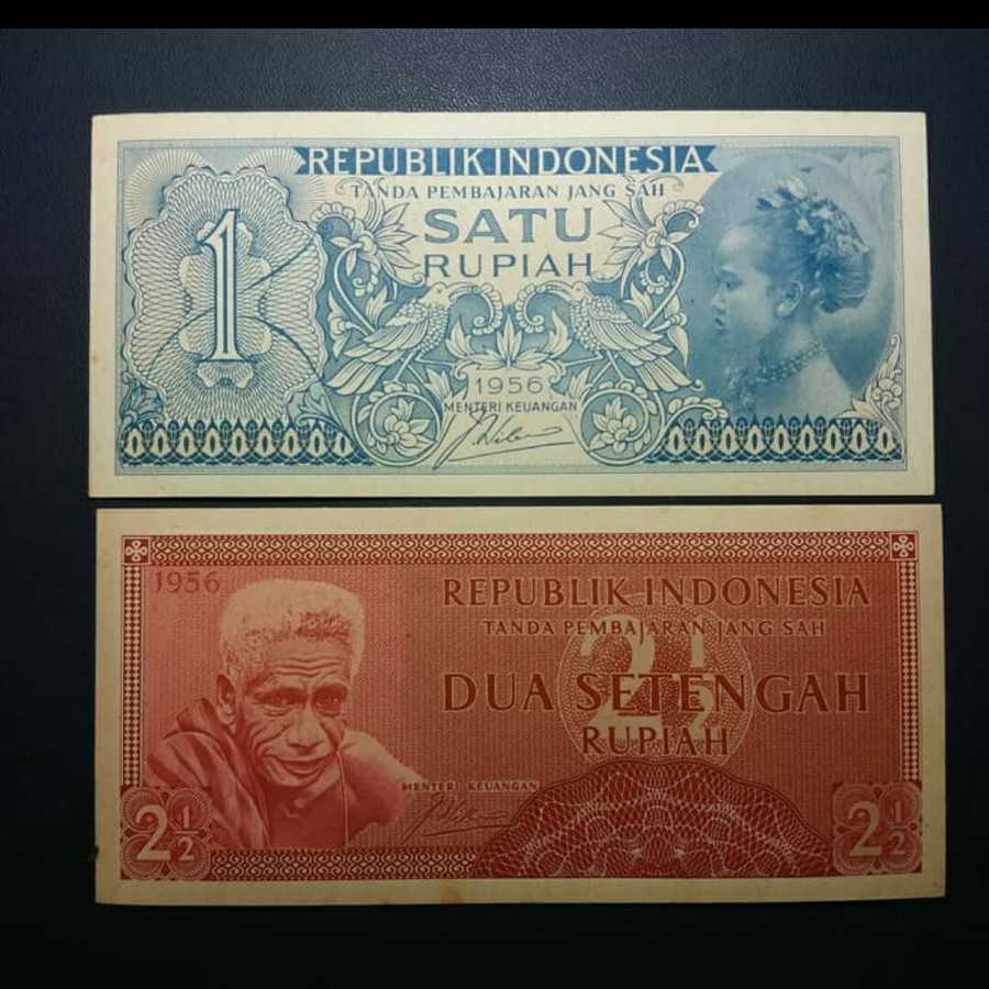 full set uang kuno seri suku bangsa