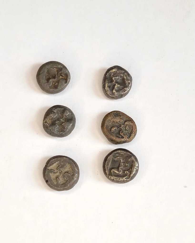 Javanese Cailendra, Silver Massa (ca. 7th - 10th Century)