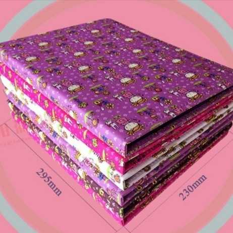 Album uang perangko fancy 5 baris hitam 230 x 295 mm