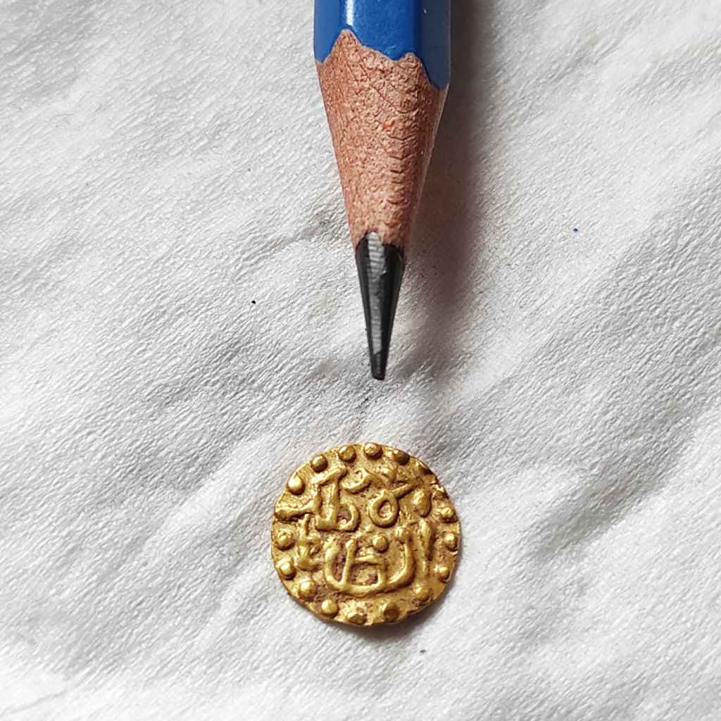 Dirham Emas Samudera Pasai Sultan Ahmad Malik Az-Zahir [K127]