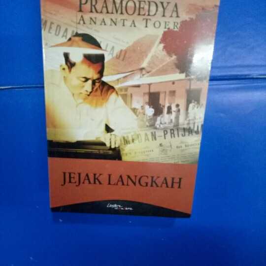 Novel Jejak langkah ; roman tetralogi baru