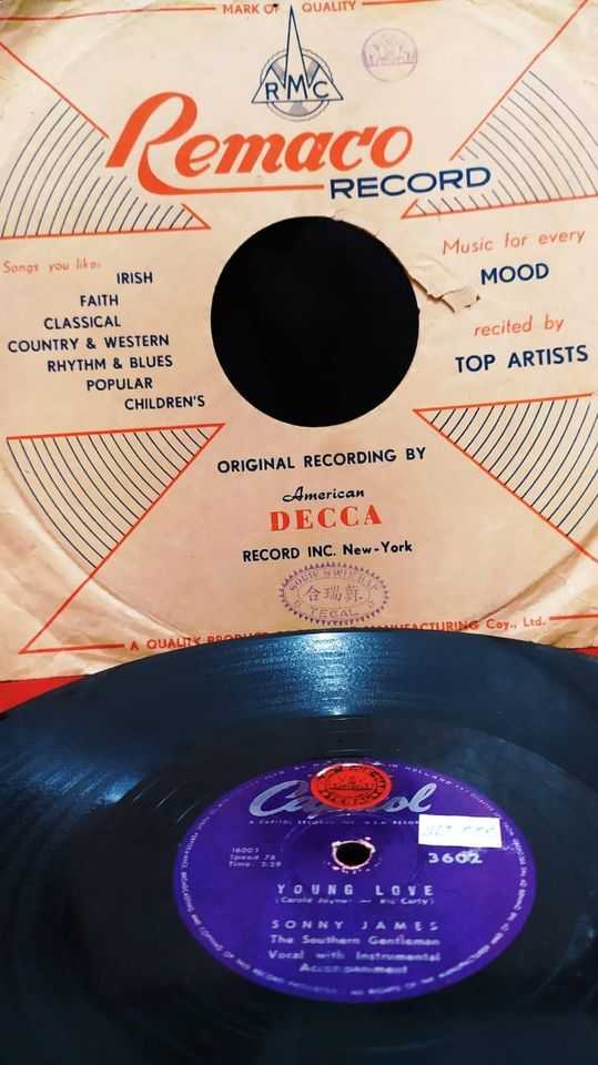 Piringan Hitam Young Love - Sonny james