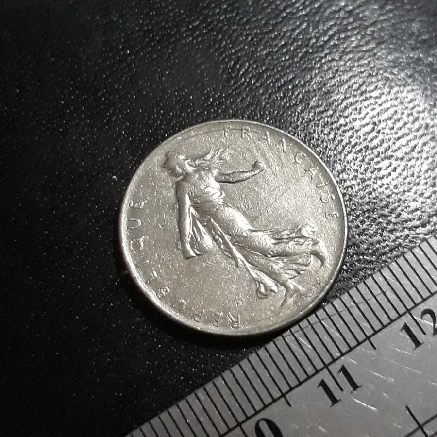 Perancis ( France ) - 1 Franc 1977 : Koin / Asing / Kuno