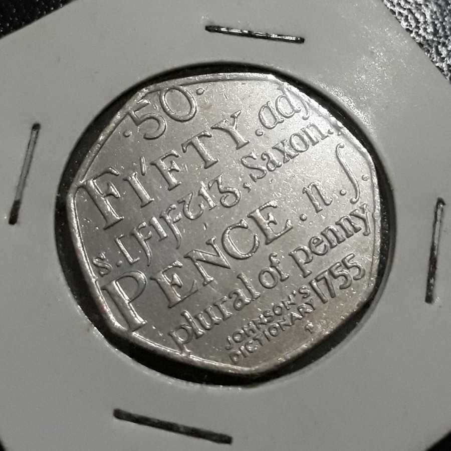 Britania Raya ( Great Britain ) - 50 Pence 2005 Komemoratif KM1050