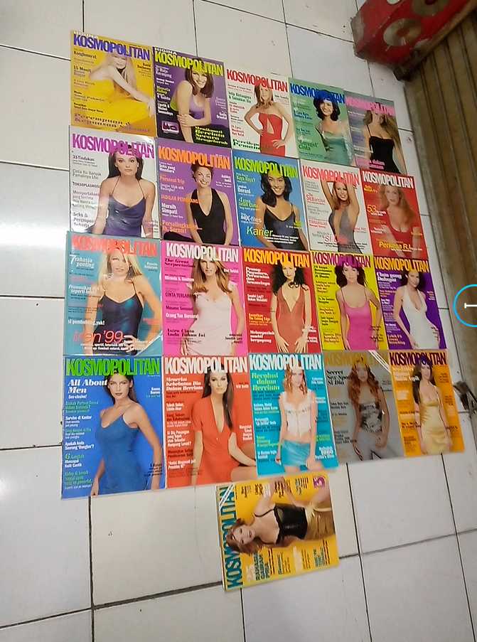 Majalah KOSMOPOLITAN Sep 1997 sampai Okt 2000 - DIJUAL PER SATUAN