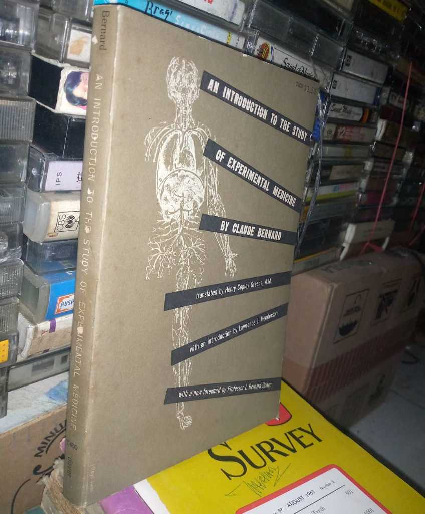 Buku Tua AN INTRODUCTION To The Study of EXPERIMENTAL MEDICINE