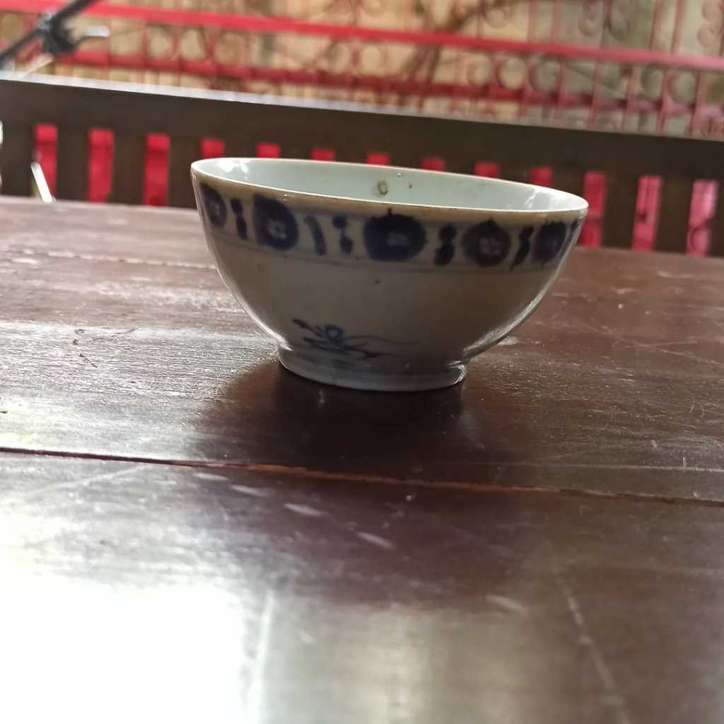 Mangkok Keramik China Vintage