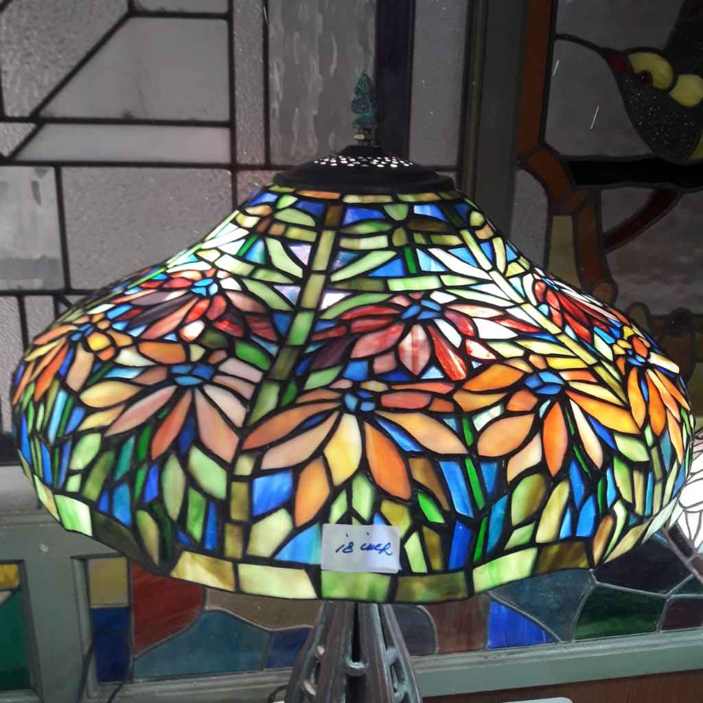 Lamp majolica