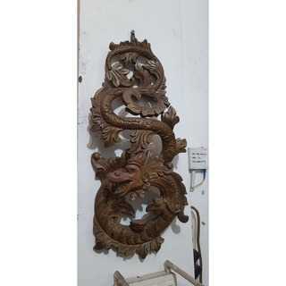 Stand Keris Naga Warna Emas