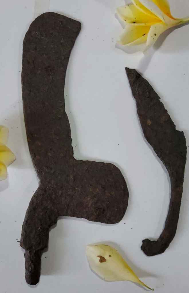 Kudi (pusaka - alat kerja)  Barang Temuan Era Kabudhan (Hindu Budha) BT 0004