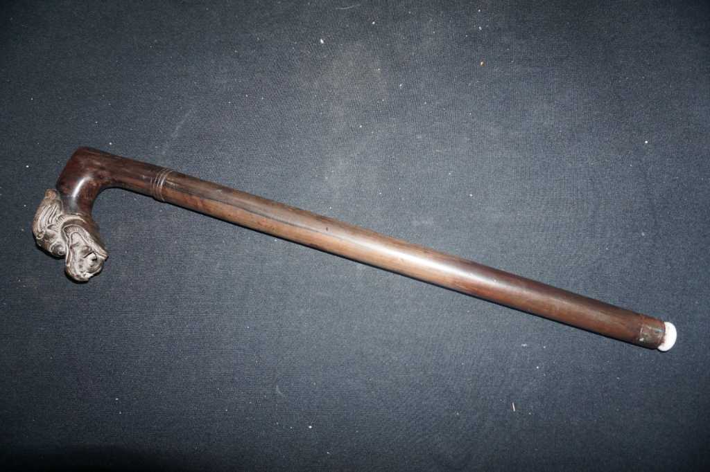 Tongkat Komando Handle Motif Ular