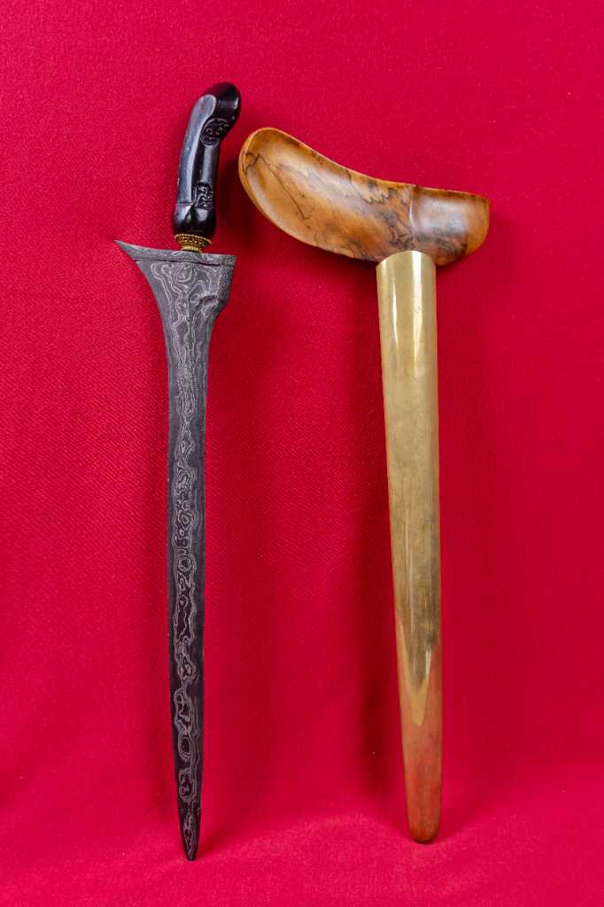 (003) Keris Lurus Tilam Sari Ngulit Semangko Mataram Sepuh