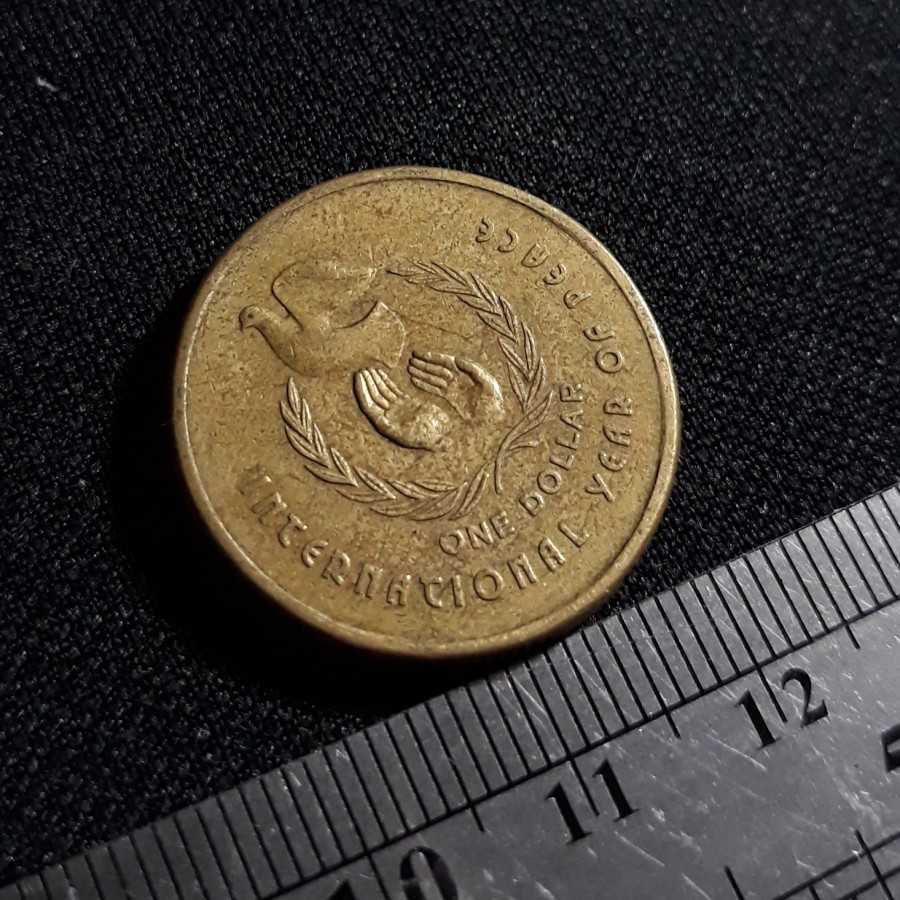 Australia - 1 Dollar 1986 Komemoratif KM87 : Koin / Asing / Kuno