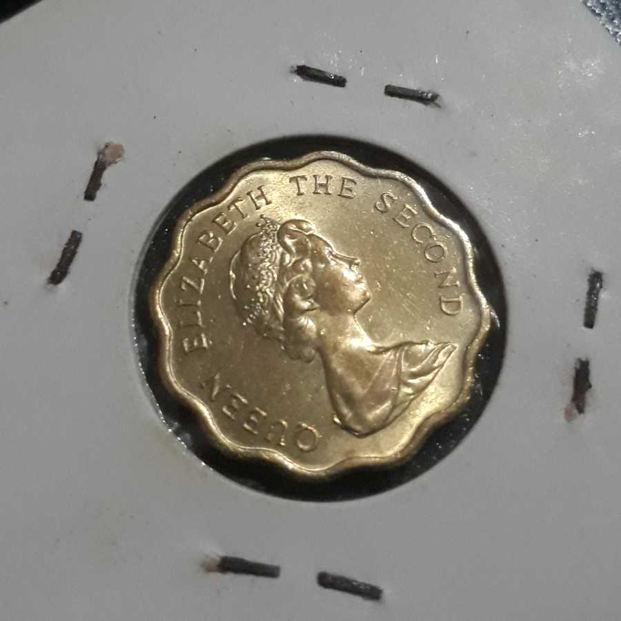 Hong Kong - 20 Cents 1980 : Koin / Asing / Kuno