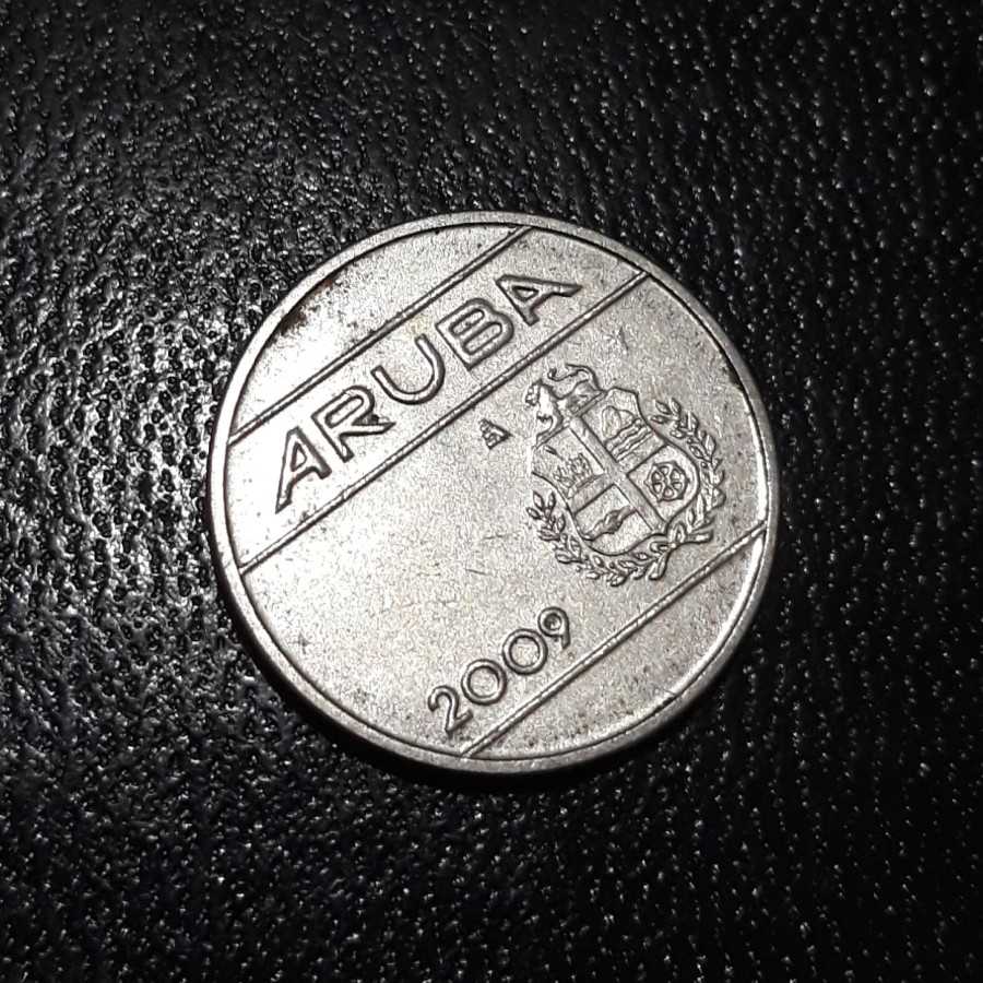 Aruba - 25 Cents 2009 : Koin / Asing / Uang Kuno