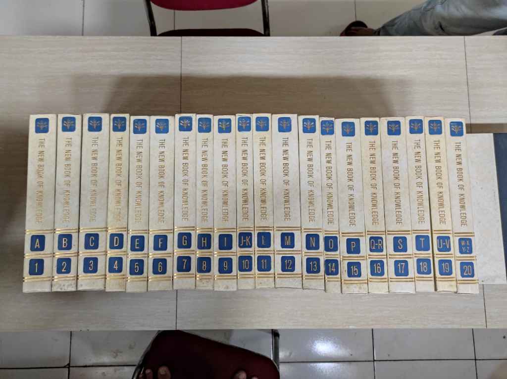 Ensiklopedia bahasa inggris 1 set lengkap A-006