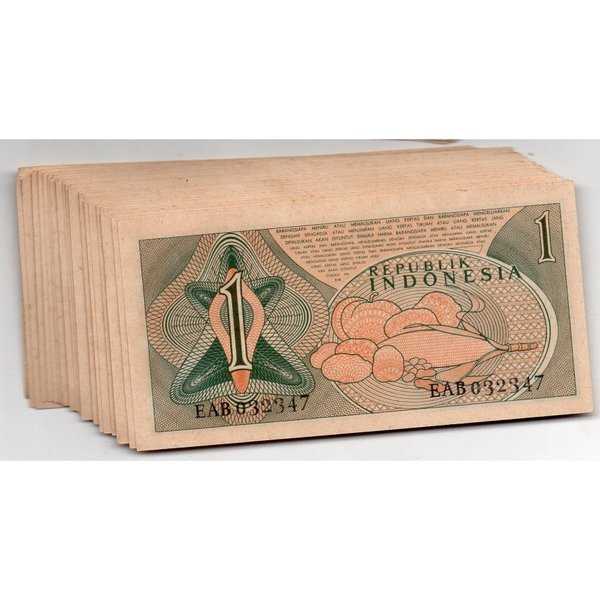BL 139 1 RUPIAH 1961 Sandang Pangan untuk mahar UNC 1 Pcs