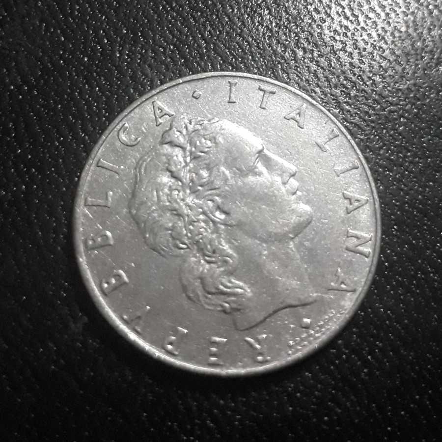 Italia ( Italy ) - 50 Lire 1956 : Koin / Asing / Kuno